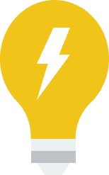 Public lighting icon