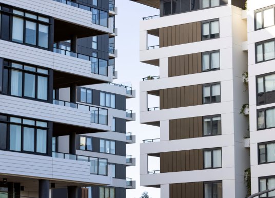 Apartment complex in Sydney, NSW.